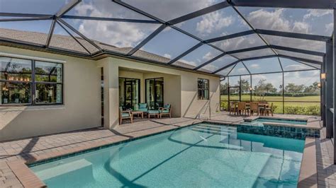 the villages homes with pools.